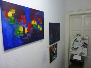 Ausstellungsrundgang in den Ateliers der wfk